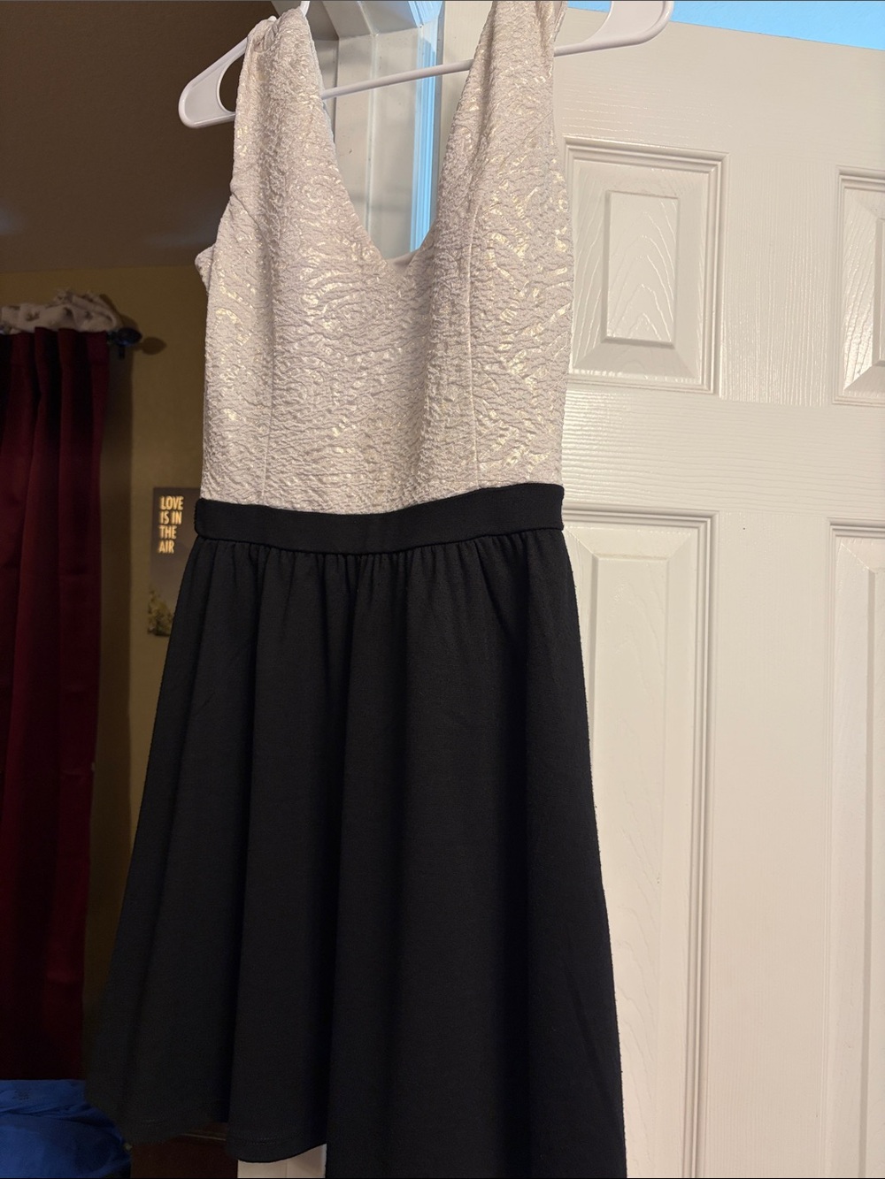 Candies v-neck midi dress